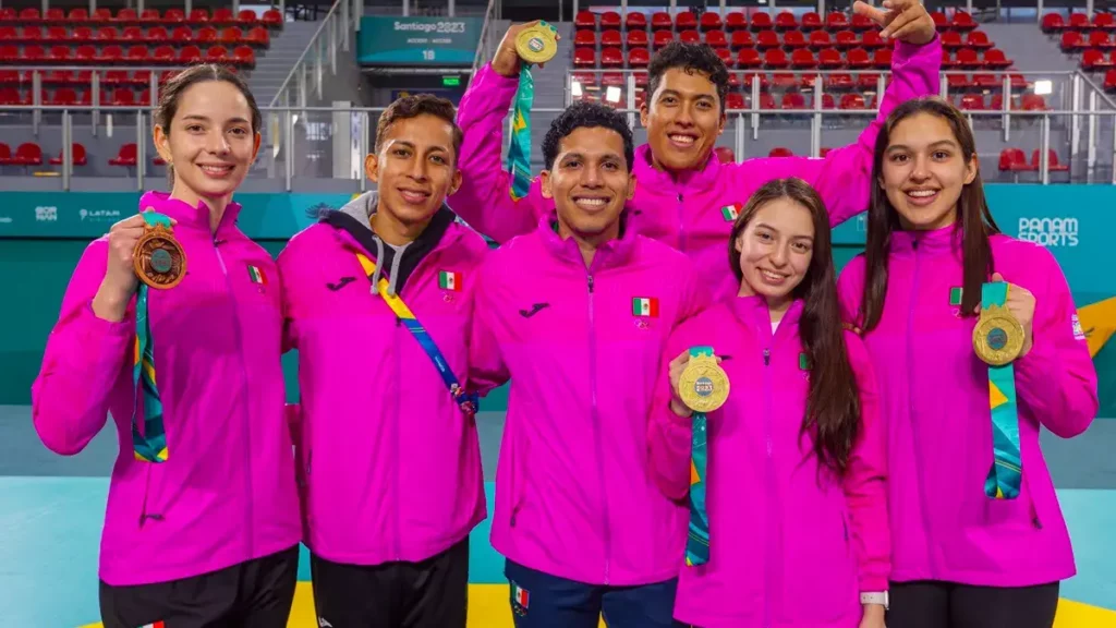 México consigue seis oros en Taekwondo en los Juegos Panamericanos 2023