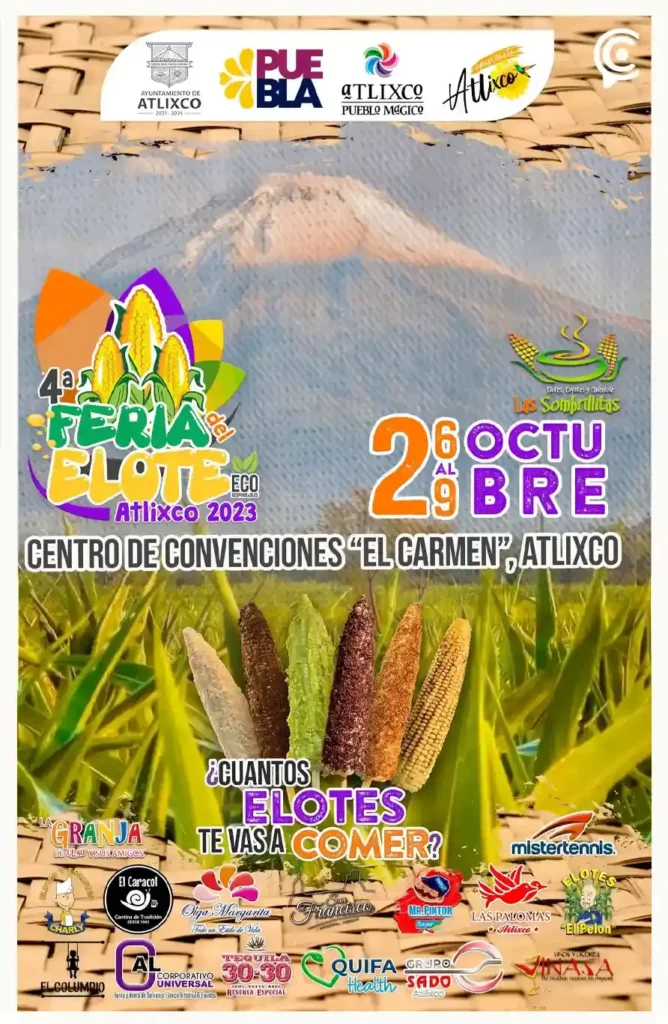 En la Feria del Elote de Atlixco ¿cuántos vas a comer?