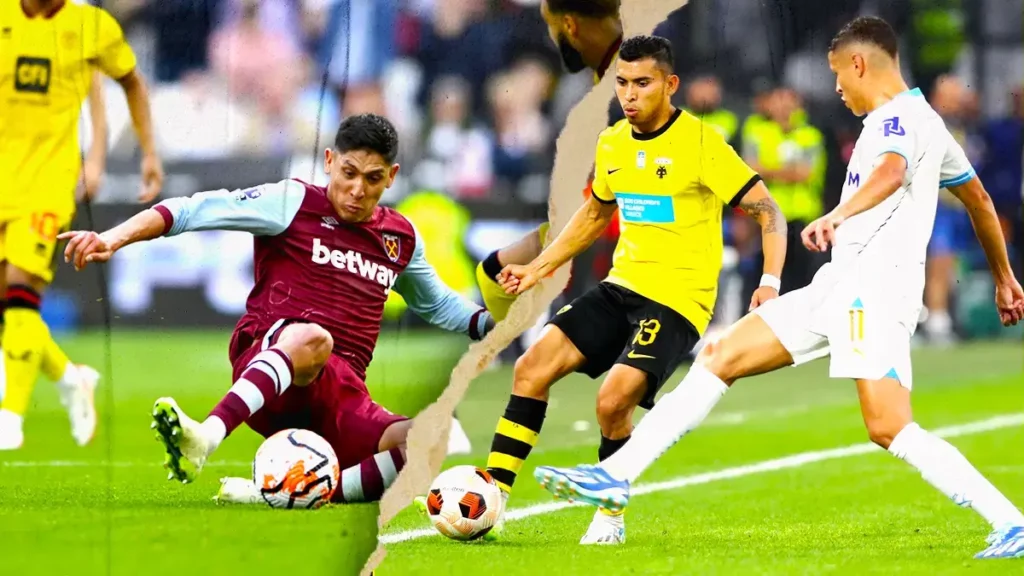 Orbelín Pineda y Edson Álvarez pierden en sus respectivos partidos en la Europa League