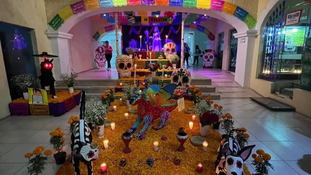 Texmeluquenses ya pueden visitar la ofrenda monumental en el Complejo Cultural