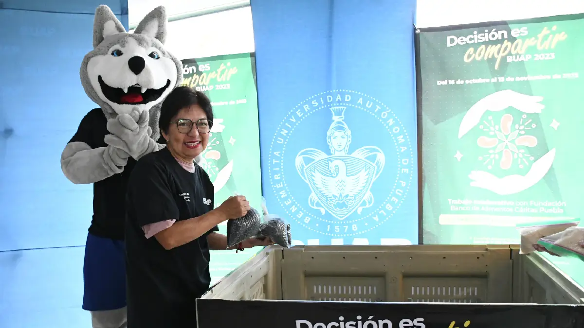 Rectora Lilia Cedillo inicia la campaña “Decisión es compartir BUAP 2023”