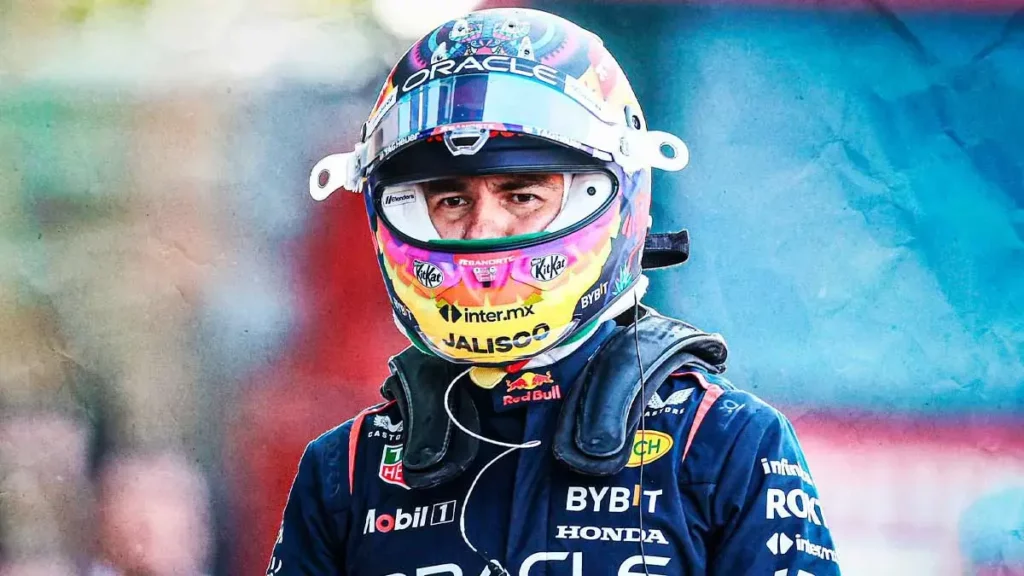 Sergio “Checo” Pérez no termina el Gran Premio de México