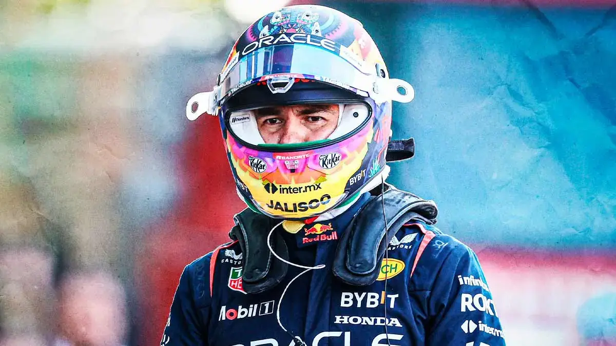 Sergio “Checo” Pérez no termina el Gran Premio de México
