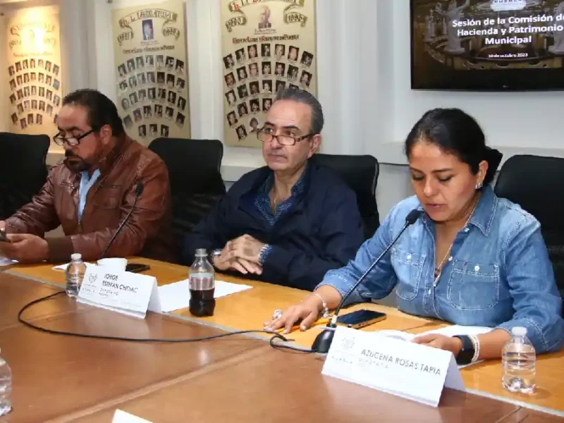 Aprueban en Comisión del Congreso reformas a la Ley de Ingresos del Municipio de Puebla para el Ejercicio 2023