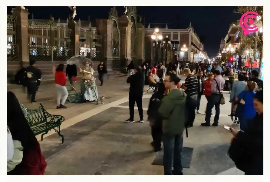 Tres meses después, concluye peatonalización de la 16 de Septiembre en Puebla