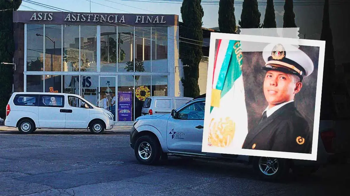 Dan último adiós a José Andrés Soberano Mellado, piloto naval fallecido en Acapulco