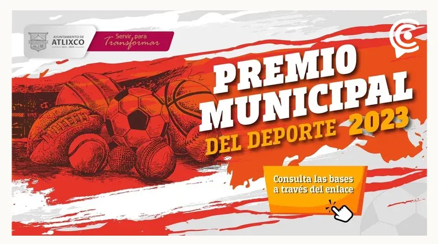 Gobierno de Atlixco convoca al Premio Municipal del Deporte