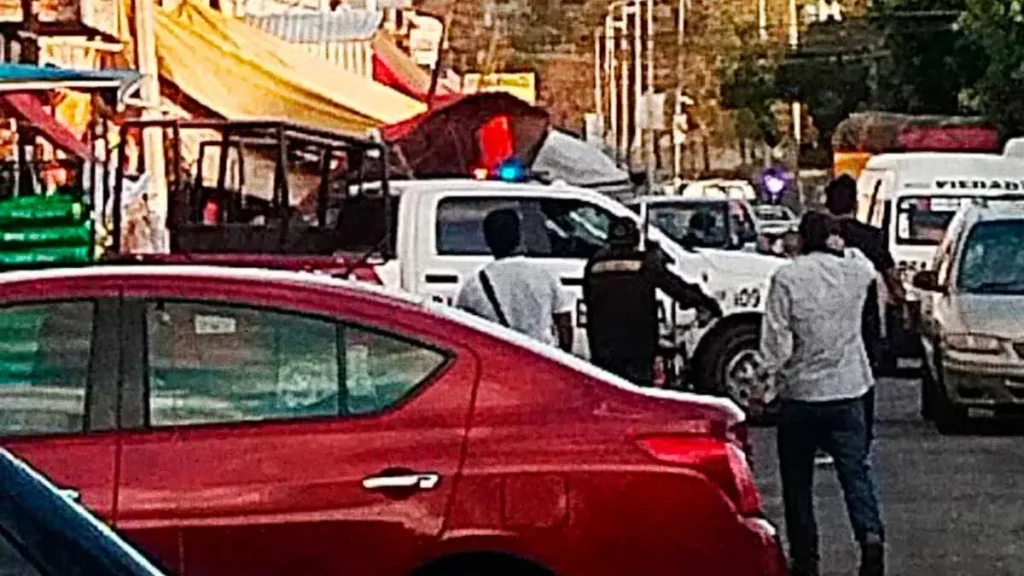 Temporada de terror en el Mercado Morelos, balacera deja 4 muertos
