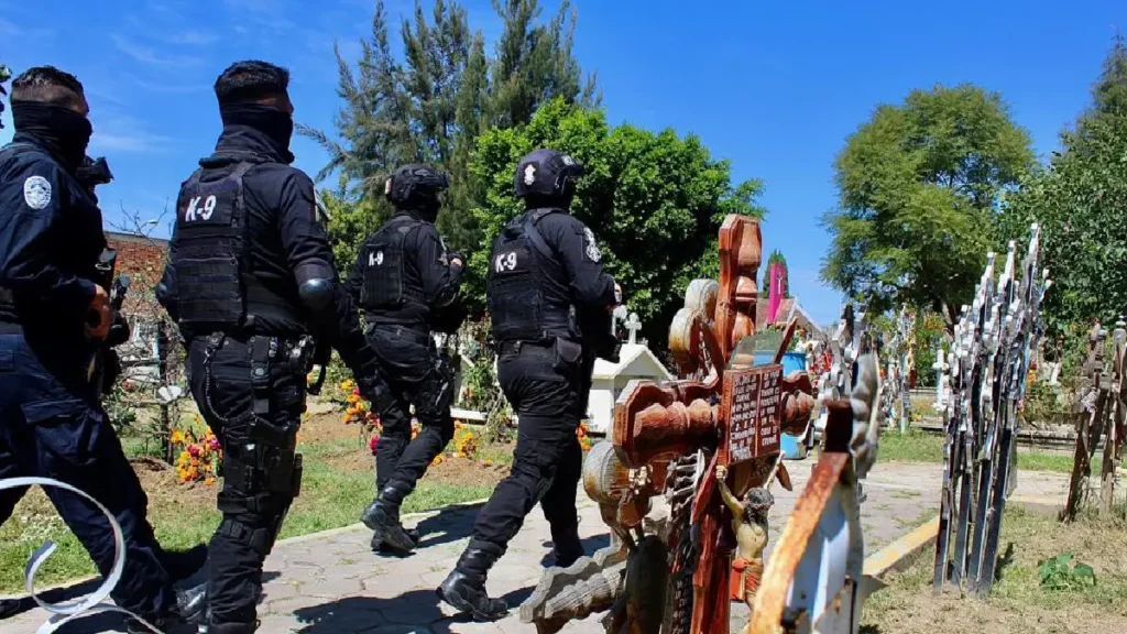 Implementa Policía de San Andrés Cholula Operativo Todos Santos 2023