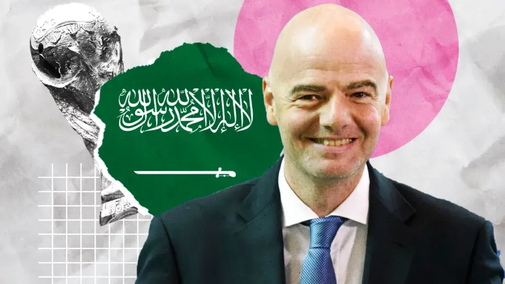 Gianni Infantino confirma que Arabia Saudita será sede del Mundial de 2034