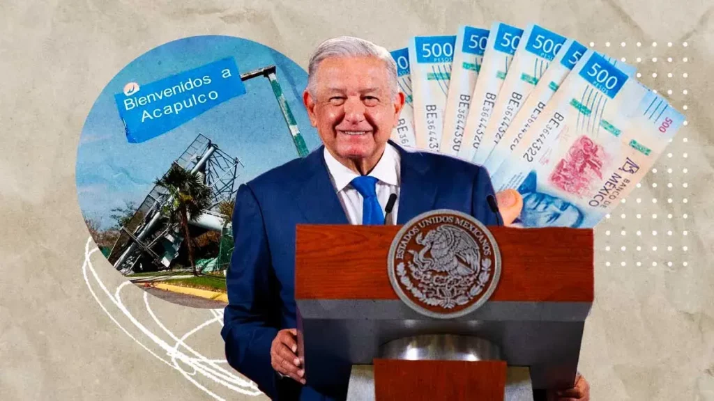 Federación destinará más de 61 mmdp para damnificados del huracán Otis