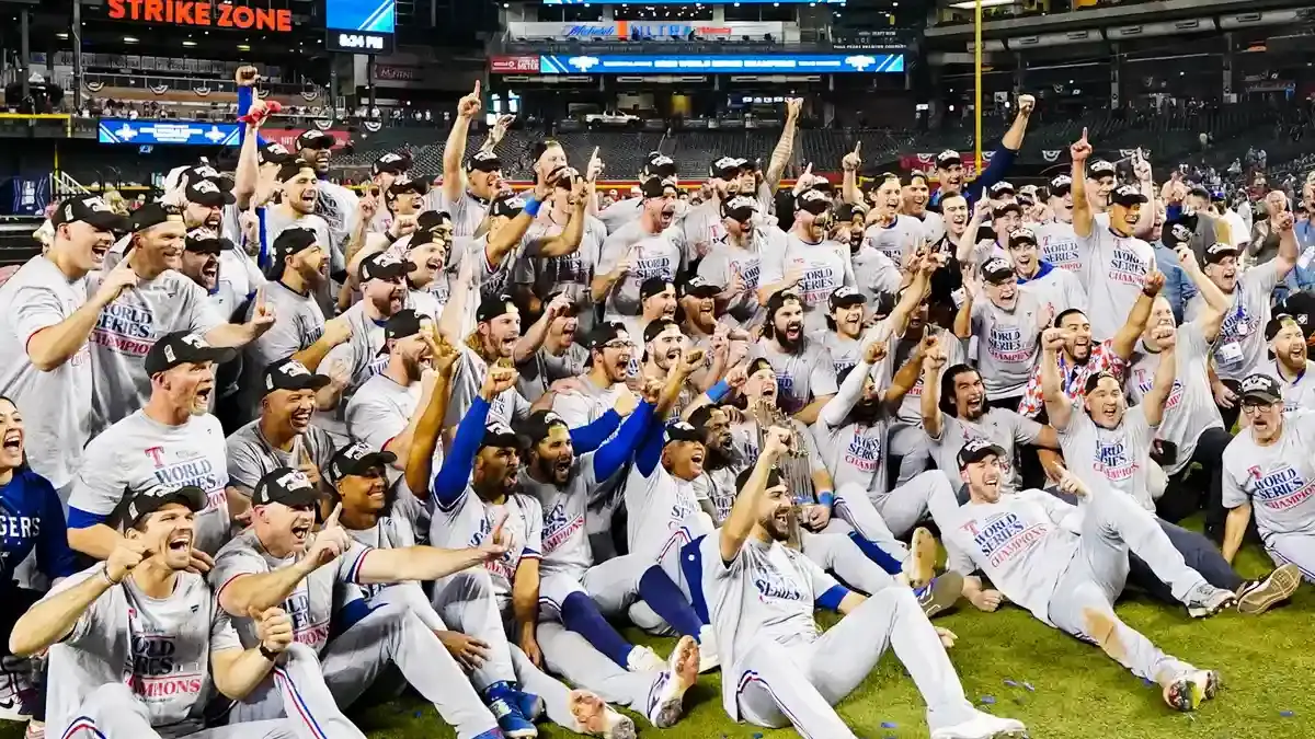 Rangers de Texas blanquea a los D-Backs y son los nuevo campeón de la MLB