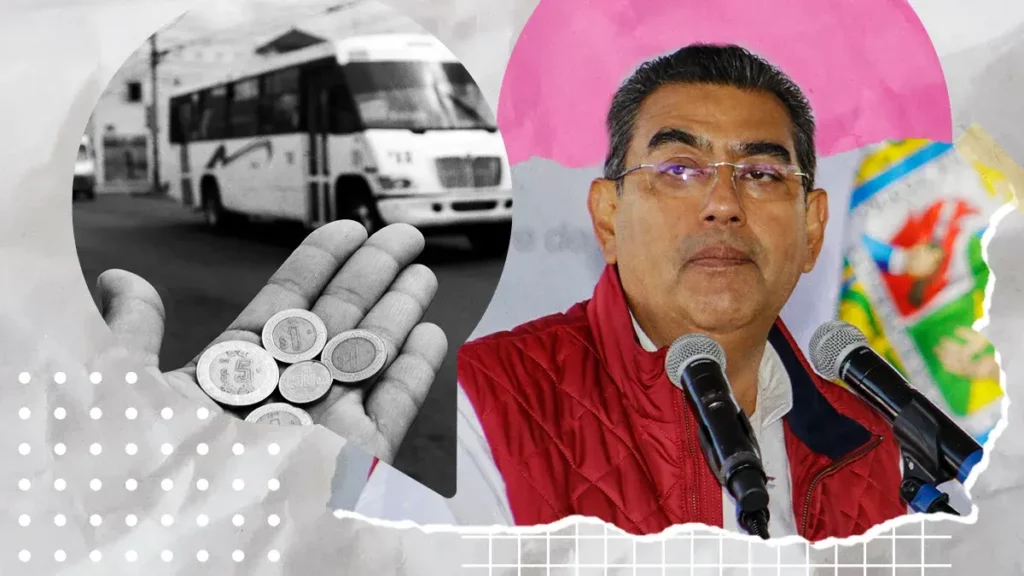 No hay petición formal para aumento de pasaje en 2024, asegura el gobernador de Puebla