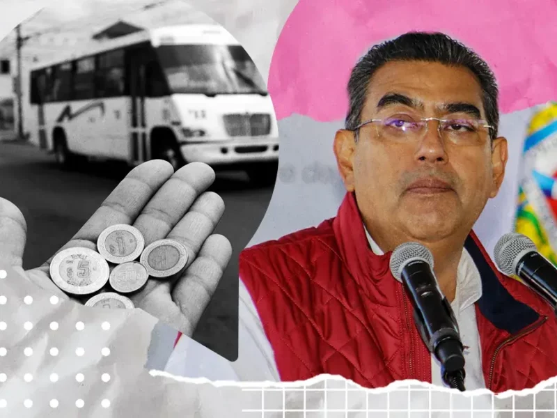 No hay petición formal para aumento de pasaje en 2024, asegura el gobernador de Puebla