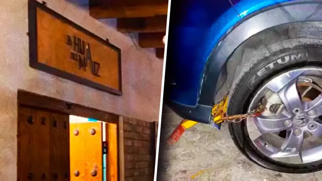 Denuncian a restaurante cercano a Val’Quirico por inmovilizar automóviles ilegalmente