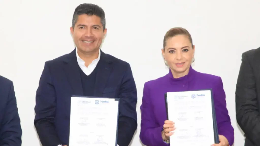 Puebla capital y San Pedro Cholula firman convenio en materia turística