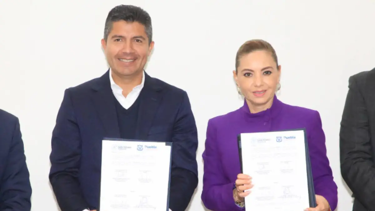 Puebla capital y San Pedro Cholula firman convenio en materia turística