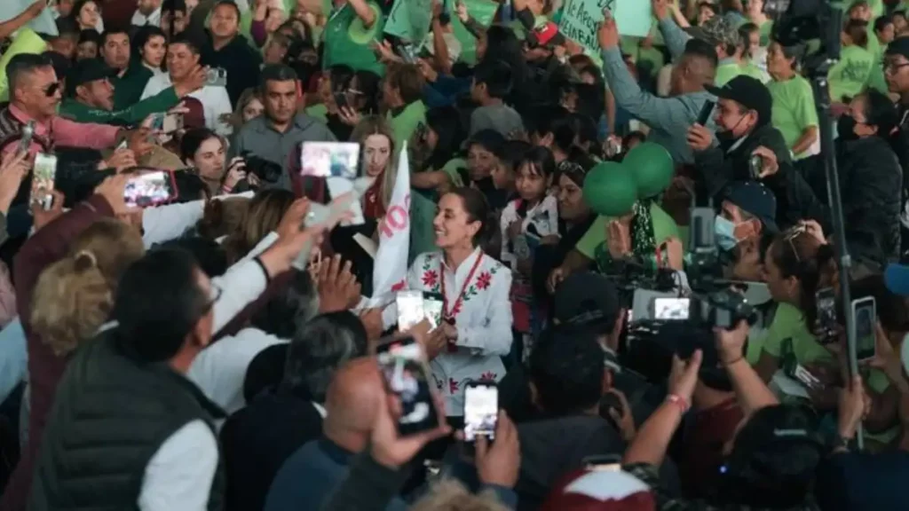 ’’Nos une ser parte de un partido, pero nos une más el amor que le tenemos al pueblo de México’’: Claudia Sheinbaum lleva mensaje de unidad a militantes de Morena en San Luis Potosí