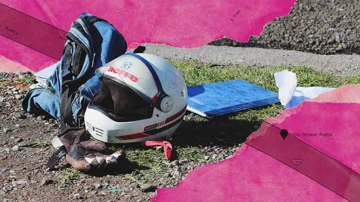 Motociclista muere impactado por un vehículo en la autopista Puebla-Orizaba; el responsable escapó