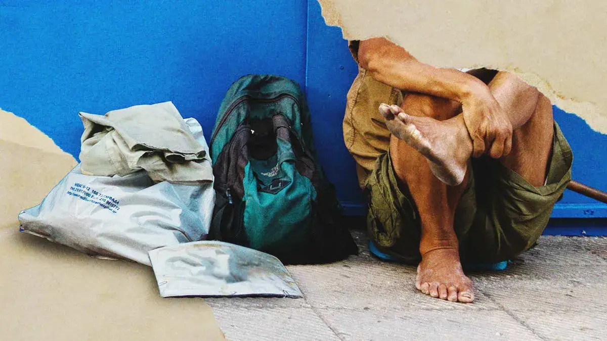 Indigente muere de un infarto en Villa Frontera