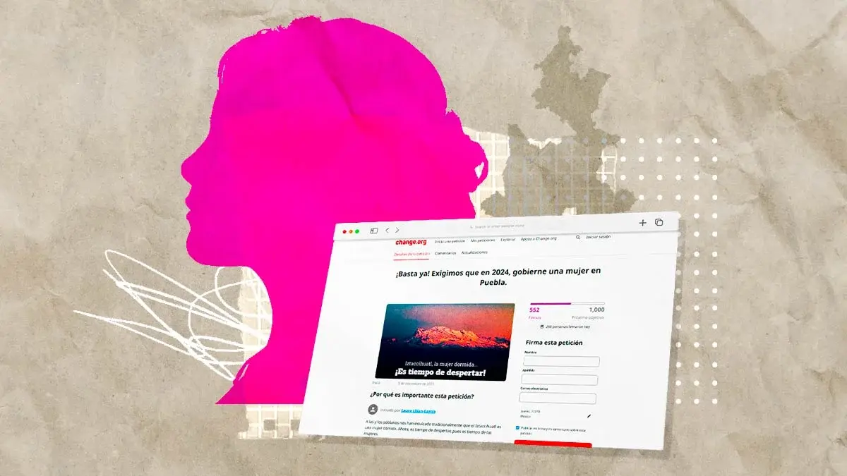 Inician petición en Charge.org para que en 2024 gobierne Puebla una mujer