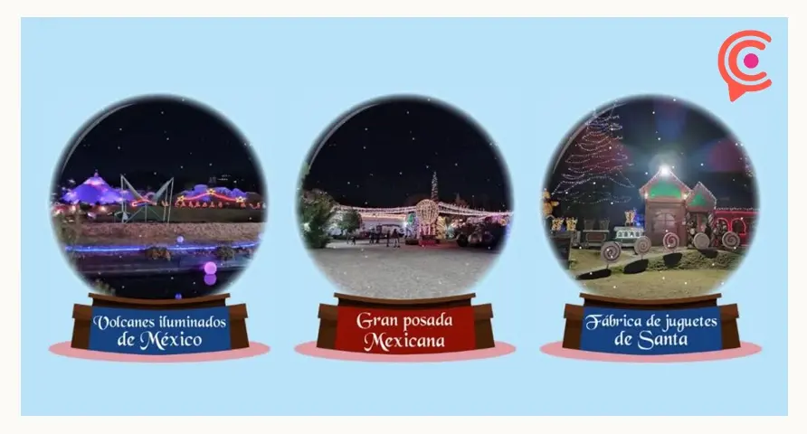 Así será “Noelandia”, el parque temático navideño de Volcanic Park