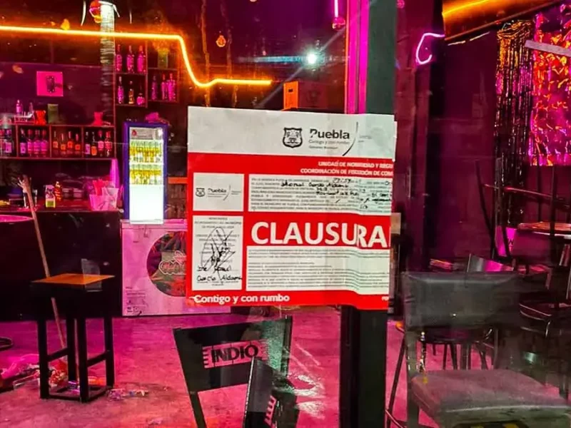 Al menos 12 negocios del Centro de Puebla fueron sancionados por ruidosos