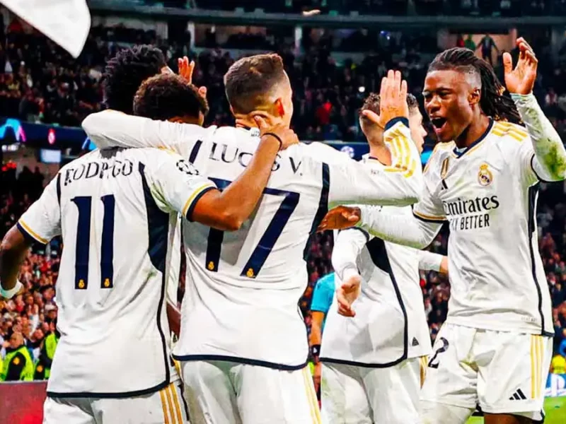 Real Madrid golea al Braga y asegura su boleto en los octavos de Champions League