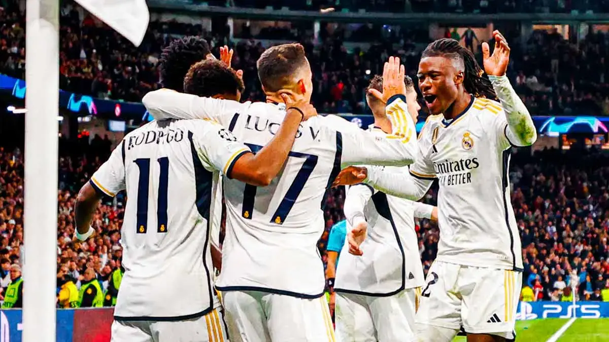 Real Madrid golea al Braga y asegura su boleto en los octavos de Champions League
