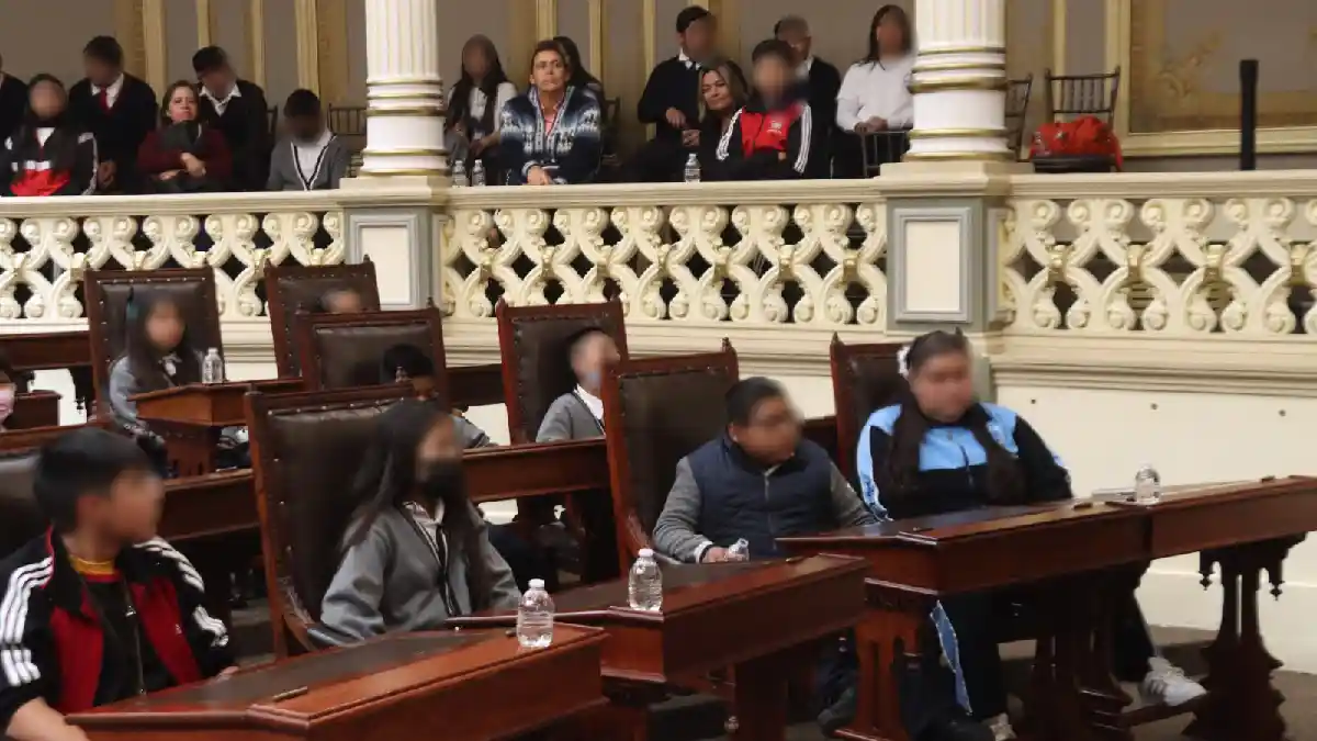 Voluntariado abre las puertas del Congreso del Estado a niñas, niños y jóvenes de la entidad