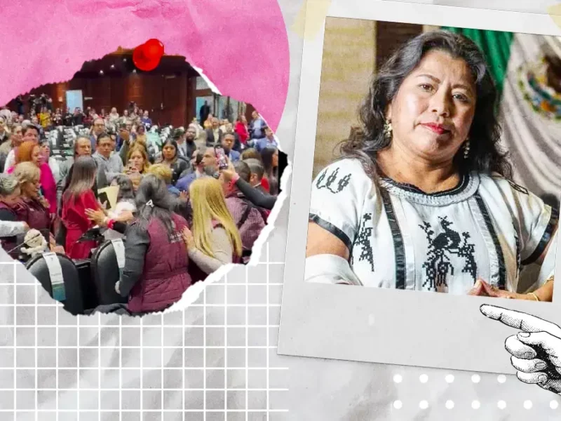Discusión sobre reservas al presupuesto termina en zafarrancho; Inés Parra es agredida por morenistas