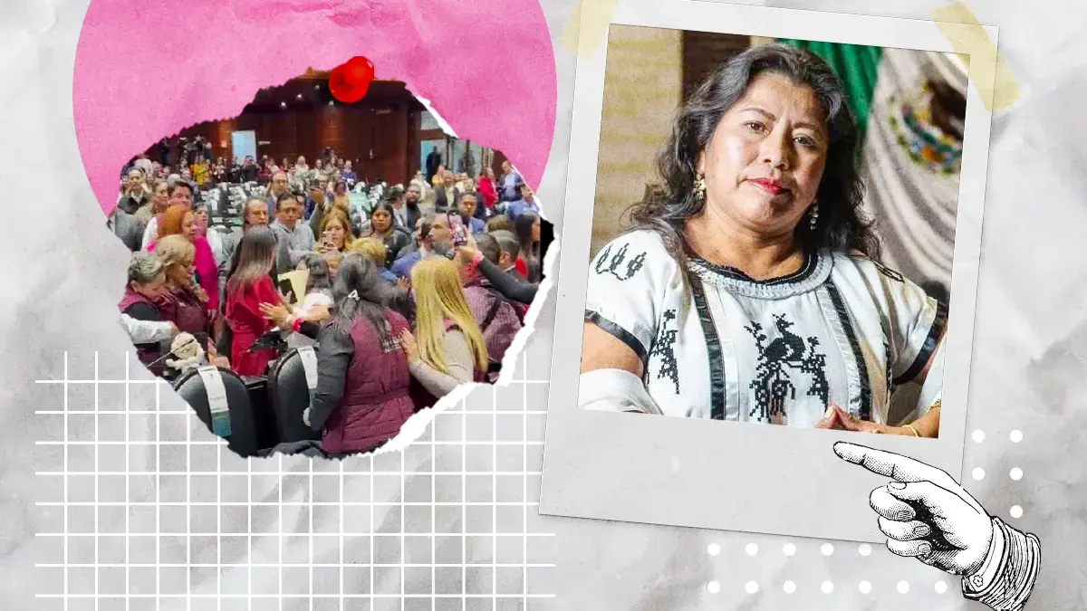 Discusión sobre reservas al presupuesto termina en zafarrancho; Inés Parra es agredida por morenistas