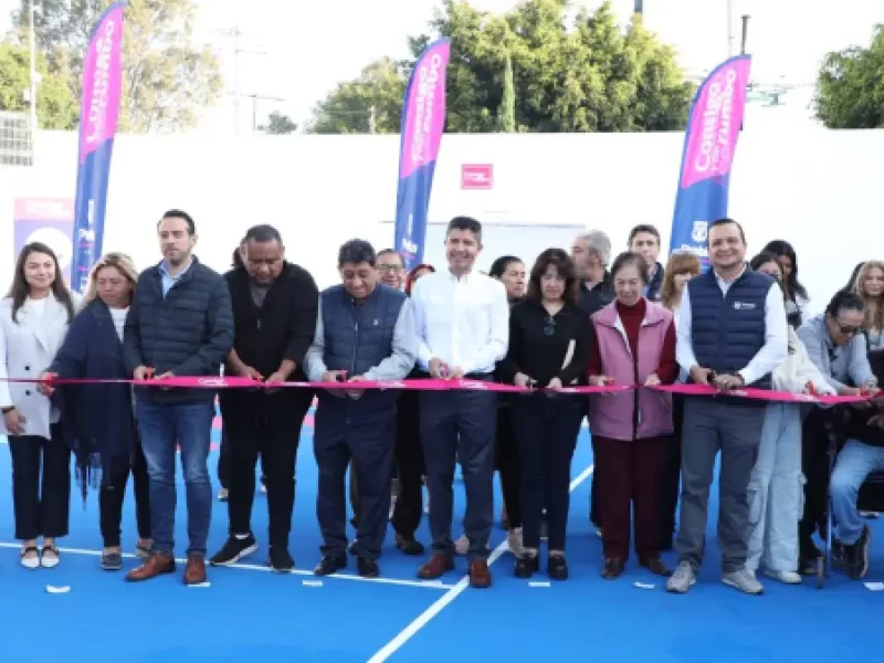 Ayuntamiento de Puebla inaugura Ayuntamiento de Puebla inaugura Ayuntamiento de Puebla inaugura rehabilitación del deportivo Las Aves