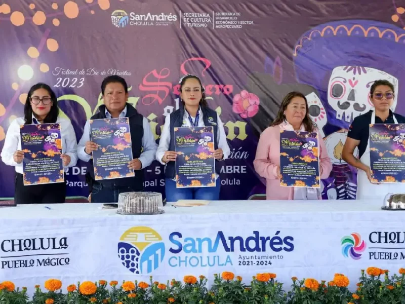 Presenta el Ayuntamiento de San Andrés Cholula la Tercera Edición “Sendero al Mictlán”