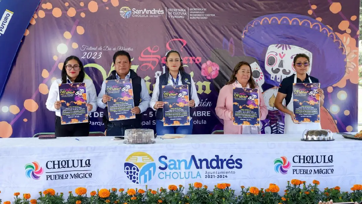 Presenta el Ayuntamiento de San Andrés Cholula la Tercera Edición “Sendero al Mictlán”