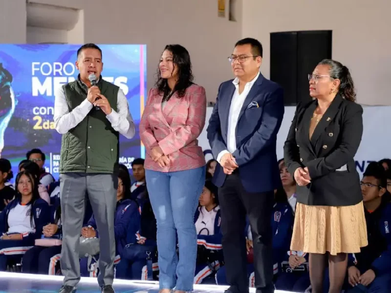 Realiza el Ayuntamiento de San Andrés Cholula la Segunda Edición del Foro “Mentes con Rumbo”