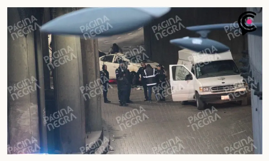 Automovilista muere en volcadura en el Distribuidor Vial Juárez Serdán