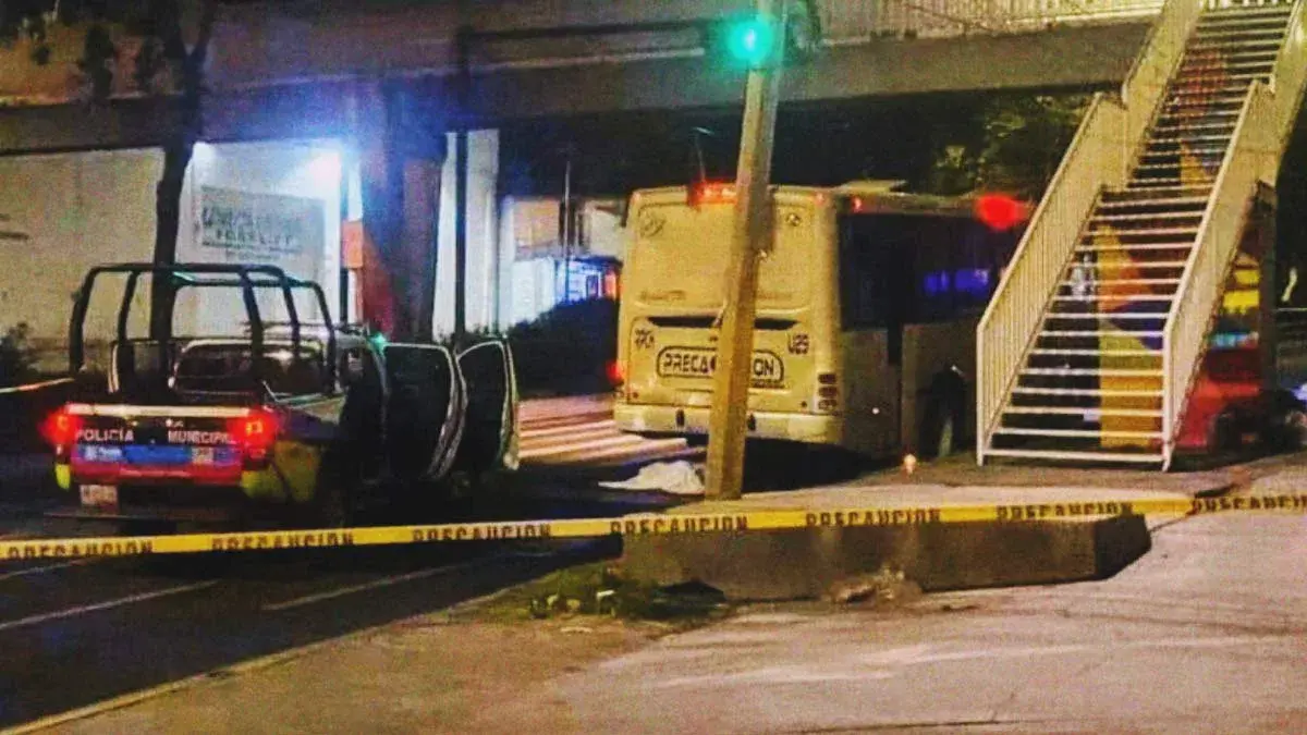 Un ciclista murió atropellado por ruta de transporte público en Puebla capital