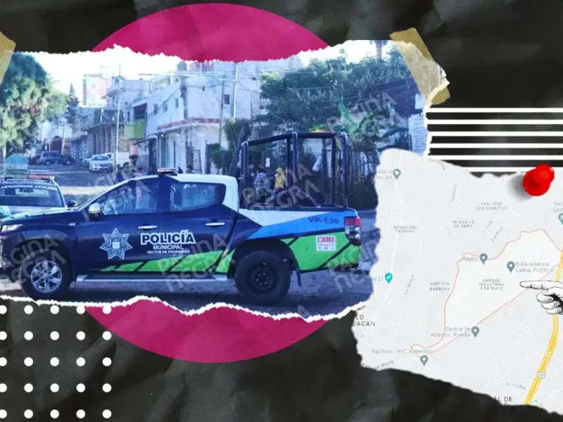 Asesinan a dos hombres a balazos afuera de la Central de Abasto en Puebla