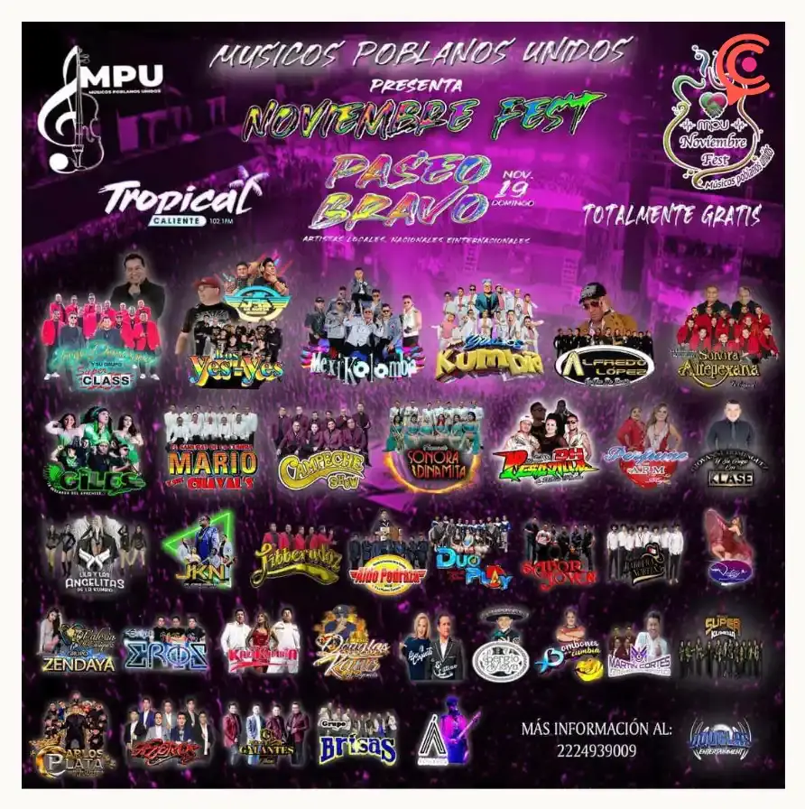 Noviembre Fest se une a la causa para ayudar a damnificados de Guerrero