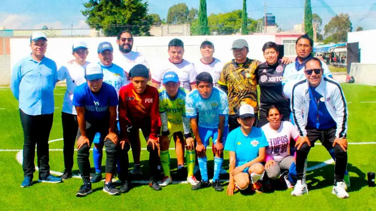 Topos Puebla hace cambio generacional en el fútbol para invidentes en los Juegos Paranacionales