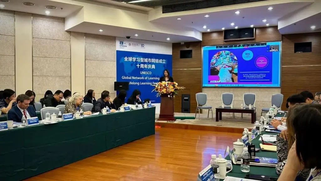 Angélica Alvarado Juárez pone en alto el nombre de México y Huejotzingo en Shanghai, China