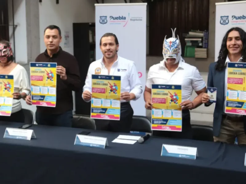 Puebla convoca a certificarse como luchador profesional