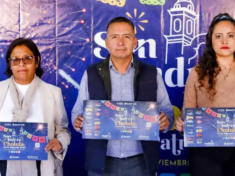 Esta es la cartelera de la Feria Patronal 2023 de San Andrés Cholula