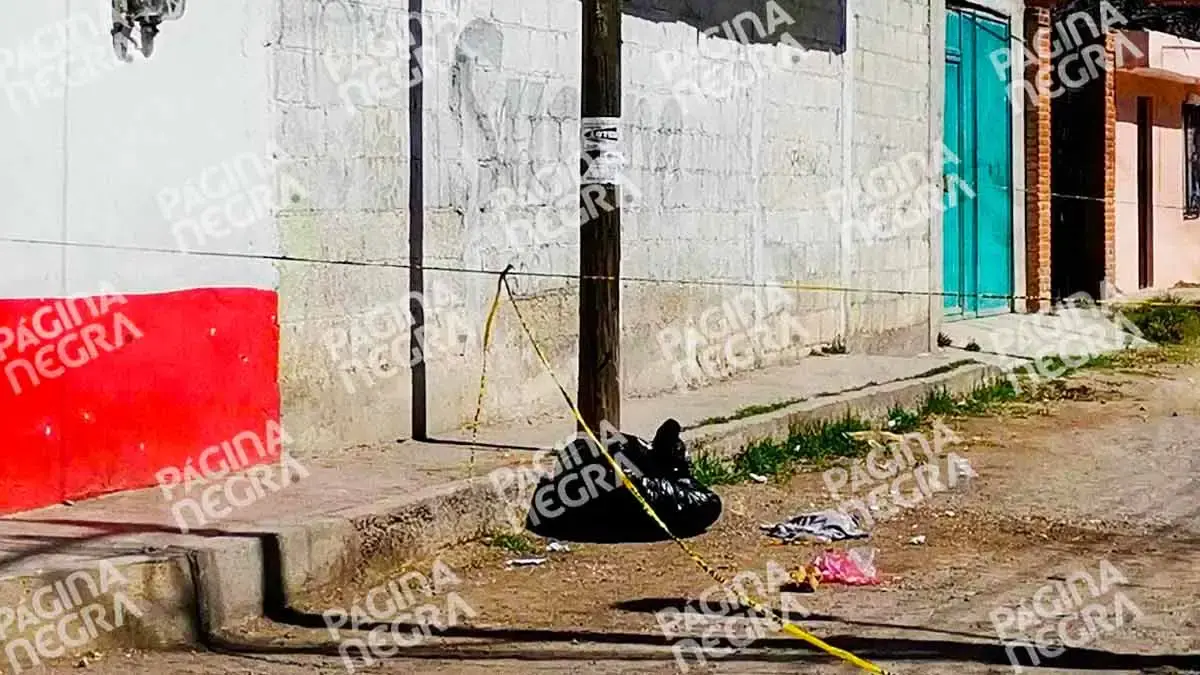 Abandonan feto humano dentro de una bolsa en la colonia El Paraíso, Puebla