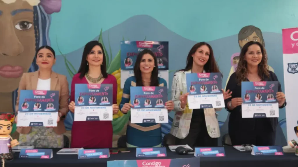 Anuncia Ayuntamiento de Puebla foro de empoderamiento para mujeres
