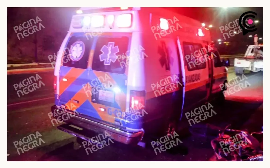 Motociclista murió al chocar contra un talud de piedra sobre Periférico Ecológico