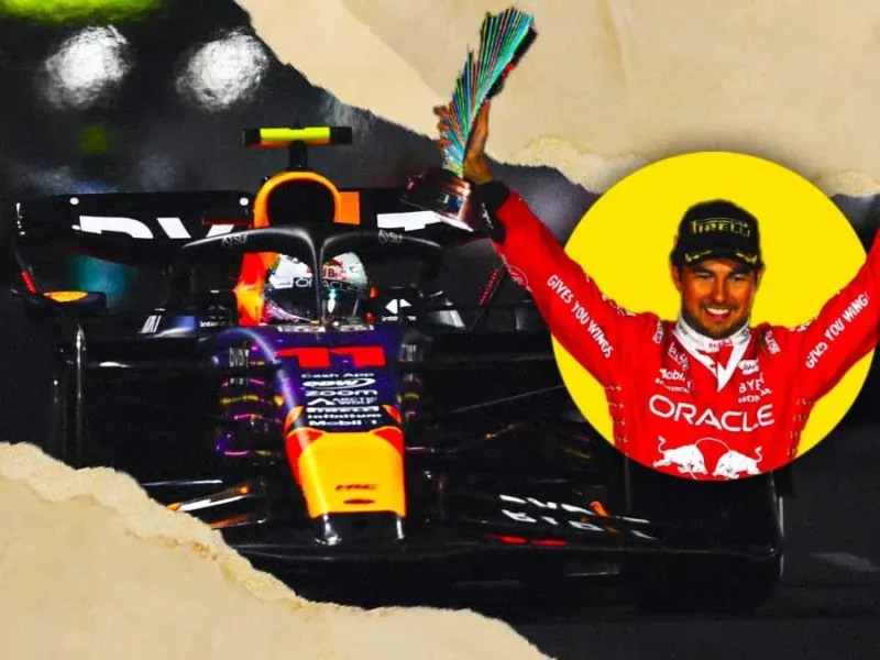“Checo” Pérez se sube al podio del GP de las Vegas y es subcampeón