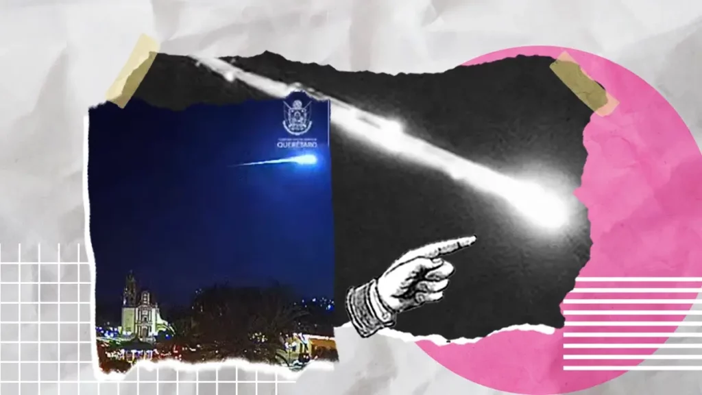 Meteorito atraviesa el cielo de México, luego del megapuente de noviembre