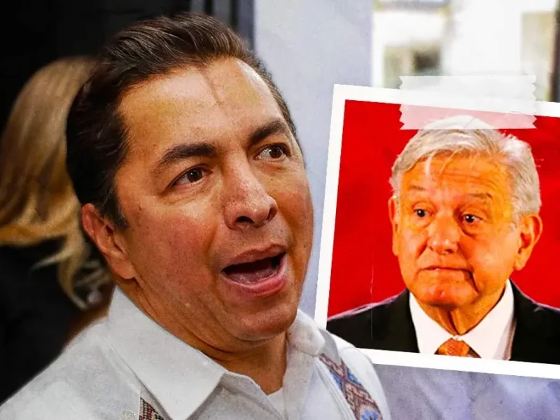 En su registro, Alejandro Cruz admite que se cuelga de la imagen de AMLO